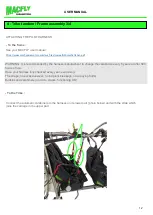 Предварительный просмотр 12 страницы MACFLY PARAMOTORS TRIKE TANDEM User Manual