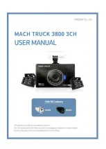 Preview for 1 page of Mach Truck 3800 3CH User Manual