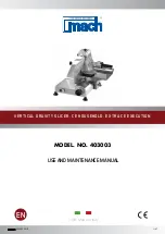 Preview for 1 page of Mach 250rr Use And Maintenance Manual