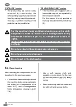 Preview for 24 page of Mach 250rr Use And Maintenance Manual