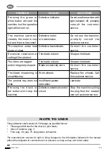 Preview for 36 page of Mach 250rr Use And Maintenance Manual