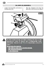 Предварительный просмотр 27 страницы Mach 250sr Use And Maintenance Manual