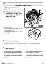 Предварительный просмотр 31 страницы Mach 250sr Use And Maintenance Manual