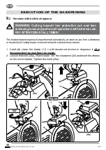 Предварительный просмотр 35 страницы Mach 250sr Use And Maintenance Manual