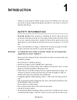 Предварительный просмотр 4 страницы Mach M-Flex 12 User Manual