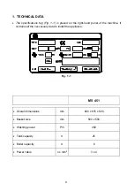 Предварительный просмотр 4 страницы Mach MS 451 Instructions Booklet For Installation Maintenance Operation