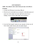 Preview for 9 page of Mach Trio A1000 4GB User Manual