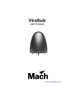 Предварительный просмотр 1 страницы Mach ViroSub User Manual