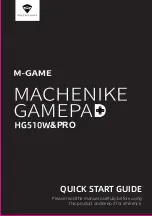 Preview for 1 page of MACHENIKE M-GAME Quick Start Manual