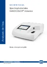 Предварительный просмотр 35 страницы Macherey-Nagel NANOCOLOR Advance Quick Start Manual