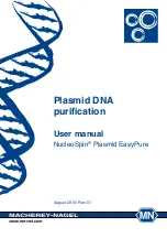 Предварительный просмотр 1 страницы Macherey-Nagel NucleoSpin 740727.10 User Manual