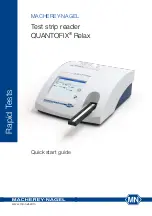 Preview for 1 page of Macherey-Nagel QUANTOFIX Relax Quick Start Manual