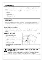 Предварительный просмотр 8 страницы Machine Mart KING 125 Operation & Maintenance Instructions Manual