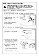 Предварительный просмотр 14 страницы Machine Mart KING 125 Operation & Maintenance Instructions Manual