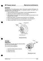 Preview for 147 page of Machinery World MF600 GA Technical Documentation Manual