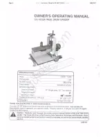 Предварительный просмотр 6 страницы MachineryHouse DS-1632 Instruction Manual