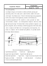 Предварительный просмотр 3 страницы MachineryHouse Metalmaster PB-820A Operation Manual