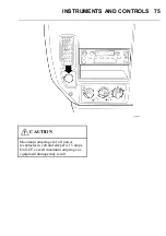 Preview for 83 page of Mack CSM 2010 Operator'S Handbook Manual