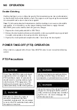 Preview for 148 page of Mack CSM 2010 Operator'S Handbook Manual