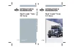 Mack Granite GU Series Operator'S Handbook Manual предпросмотр