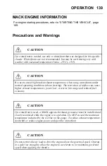 Предварительный просмотр 150 страницы Mack Granite GU Series Operator'S Handbook Manual