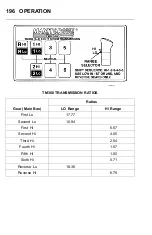 Предварительный просмотр 207 страницы Mack Granite GU Series Operator'S Handbook Manual