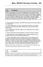 Preview for 266 page of Mack Granite GU Series Operator'S Handbook Manual