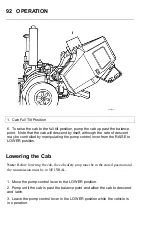 Preview for 103 page of Mack TerraPro LEU 2010 Operator'S Handbook Manual