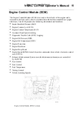 Preview for 19 page of Mack V-MAC IV Operator'S Handbook Manual