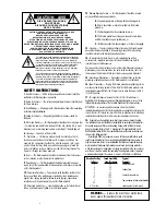 Preview for 2 page of Mackie 1604-VLS PRO Owner'S Manual