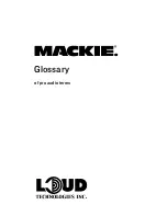 Preview for 1 page of Mackie 1642-VLZ PRO Owner'S Manual