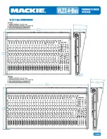 Предварительный просмотр 3 страницы Mackie 2404 VLZ3 4-Bus Overview