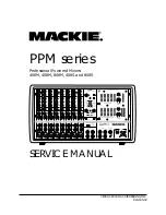 Mackie 406M Service Manual preview