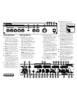 Preview for 2 page of Mackie AM 4000 Series AM4060 Quick Start Manual