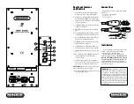 Preview for 2 page of Mackie ART300A Quick Start Manual