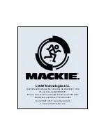 Preview for 8 page of Mackie Control Universal/Control Extender Quick Start Manual