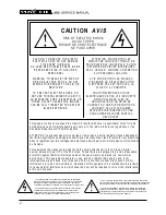 Preview for 2 page of Mackie d8b v3 Service Manual