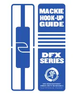 Mackie DFX6 Hook-Up Manual preview