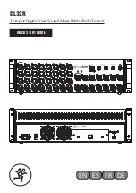 Preview for 1 page of Mackie DL32R Quick Start Manual