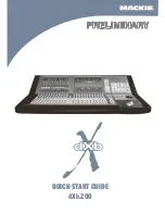 Mackie DXB 200 - CONNECTIONS Quick Start Manual preview