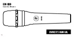 Mackie EM-89D Owner'S Manual preview