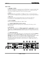 Preview for 7 page of Mackie FAST RECOVERY M-1200 Service Manual