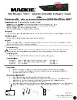 Preview for 17 page of Mackie FR Series Service Manual