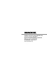 Preview for 20 page of Mackie FR Owner'S Manual