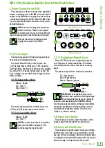 Preview for 5 page of Mackie HM-4 Owner'S Manual