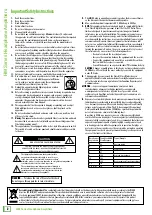 Preview for 2 page of Mackie HM-400 Owner'S Manual