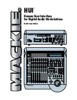 Mackie HUI Reference Manual preview