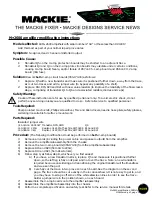 Preview for 31 page of Mackie M-2600 Service Manual