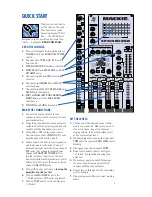 Предварительный просмотр 5 страницы Mackie MIC/LINE MIXERS Owner'S Manual & Warranty