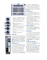 Предварительный просмотр 16 страницы Mackie MIC/LINE MIXERS Owner'S Manual & Warranty